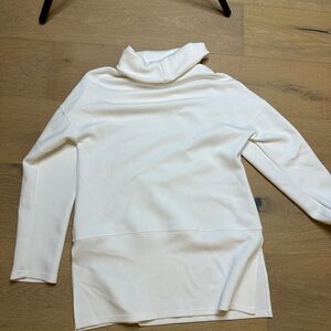 Elegant White Turtleneck Sweater